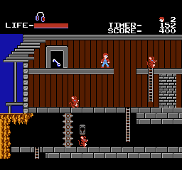 グーニーズ(FC)-爆弾操作2