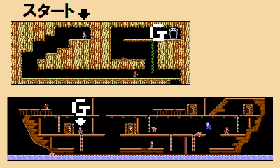グーニーズ(FC)-6面マップ