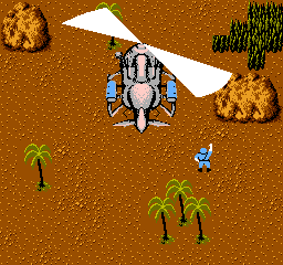 戦場の狼(FC)-エリア1-1-1