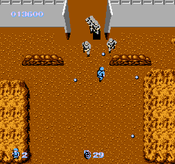 戦場の狼(FC)-エリア1-1-3