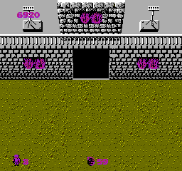 戦場の狼(FC)-エリア1-4-2